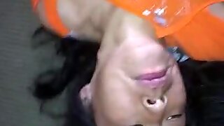 Chinese wife fucking and sucking